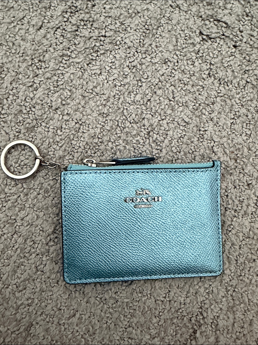coach mini skinny ID wallet